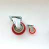 Buy cheap Screw Stem Swivel Lockable 3 Inch Caster Wheels Lockable Castors Steel Plate from wholesalers
