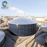 Customizable Bolted Steel Tanks RAL5013 Cobalt Blue Color For Chemical Industry