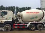 Durable Hino Concrete Mixer Truck Manual Transmission 12000 Kg Machine Weight