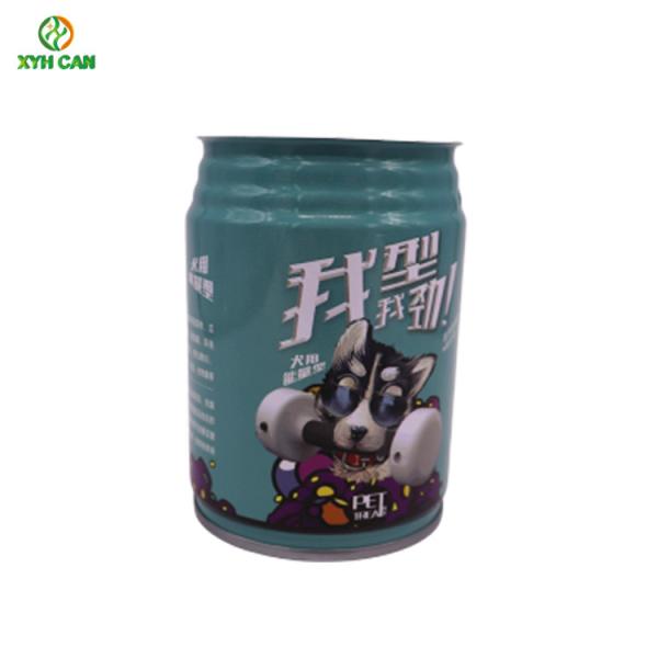 Buy cheap Recyclable 0.18mm Tinplate Round CMYK PMS Dog Food Tin Can from wholesalers