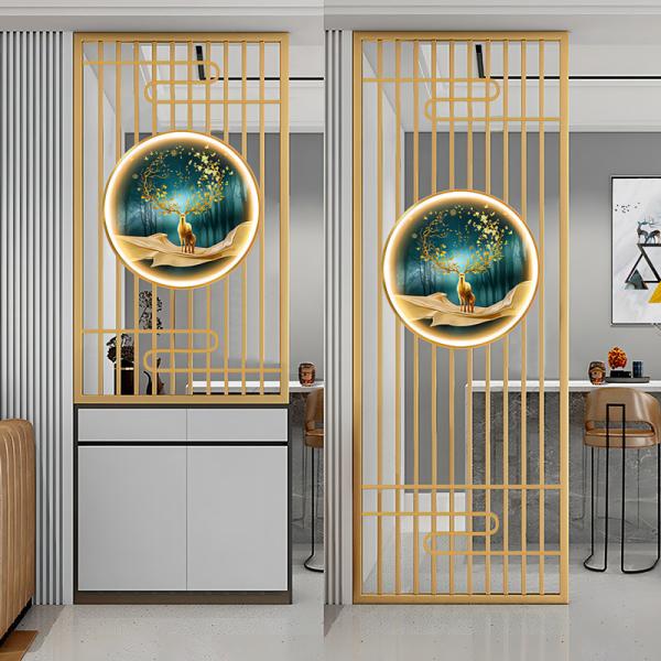 PVD Coating decorative steel fence panels Customized decorative metal wall