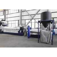 Buy cheap ABS Plastic Waste Recycling Machine Carbon Steel Plastic Flakes Pelletizing Line product