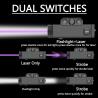 Buy cheap IPX4 Compact Handgun Laser Waterproof 405nm Purple Laser Gun from wholesalers