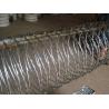 Buy cheap Concertina Razor Wire Double Cross Razor Tape BTO-22 Barbed Wire from wholesalers
