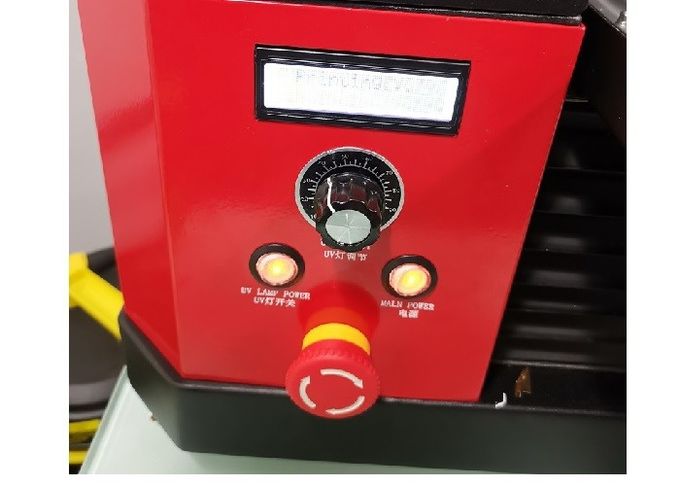 High Resolution T Shirt Inkjet Printing Machine UV 3060 Automatic Control Panel