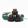 Buy cheap SGS FDA Brown Glass Screw Cap 15g Cosmetic Cream Bottle from wholesalers