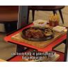 Buy cheap Waiters White Delivery Robot Food 12-14H Battery Life Steak Sushi Restaurant from wholesalers