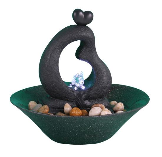Buy cheap 8'' Happy Family Antique Copper Color Indoor Table Water Fountains from wholesalers