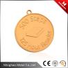Buy cheap Factory direct handbag metal woodpecker logo tag,50.63mm gold color tag from wholesalers