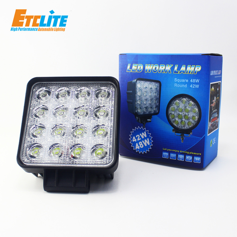 4 Inch Rechargeable LED Automotive Work Light K1748 70W Power