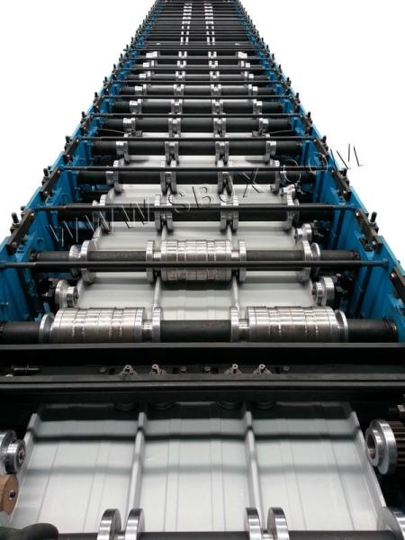 Quality Forge Steel Roof Panel Roll Forming Machinery 0.8mm 22 Stations for sale