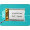 Buy cheap 630mAh 3.7 Volt Lithium Ion Battery 300 Cycles Compact Battery from wholesalers