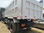 Durable 25 Tons Used Dump Trucks , Japan 10 Wheel Dump Truck PF6 Engine