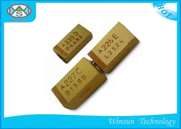 Buy cheap Reliable SMD Tantalum Capacitor Case D 330uF 6.3V Capacitor For Auto Electronics from wholesalers