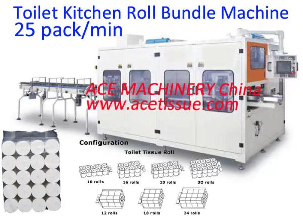 Buy cheap Fully Automatic Toilet Roll Bundle Packing Machine The Perfect Addition to Your Production Line from wholesalers