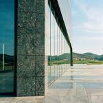 Granite Curtain Wall For Large Artistic Centers Sophisticated Aesthetic And