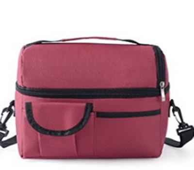Factory price portable Reusable bicycle cooler lunch bag Insulated shoulder bag