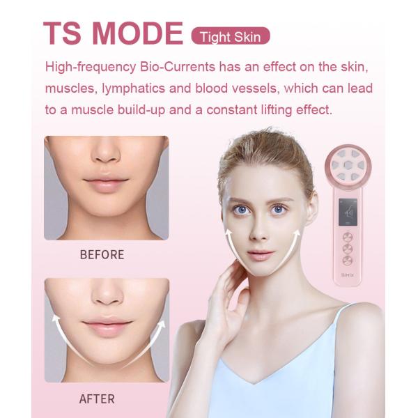 Rf 90KHZ Skin Tightening Ems Microcurrent Face Toner Machine