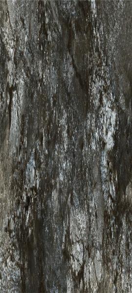 64"*144"High Gloss Marble Indoor Porcelain Tiles Black Texture Glazed Polished