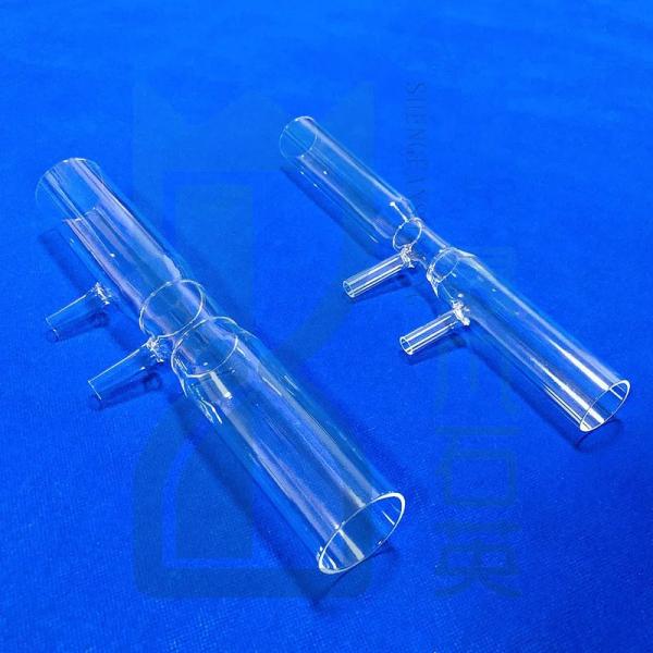 Buy cheap Professional Custom High Temperature Resistant Transparent Laboratory Quartz Tube from wholesalers