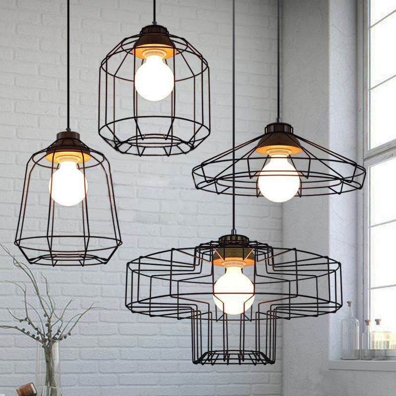 Vintage sparkly pendant lights for kitchen Dining room Bedroom Lighting Fixtures (WH-VP-27)