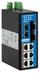 10 ports Gigabit WEB Managed Industry Ethernet Switch IP 40 Protection 12~48VDC