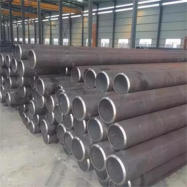 Buy cheap Black Carbon Steel Pipe Hot Rolled Technique Round Section Shape from wholesalers