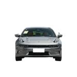 Black White Electric Sports Car ZEKR 001 High Speed Performance