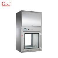 Buy cheap 99.99% Efficiency SS316 Cleanroom Pass Box / Static Pass Box product