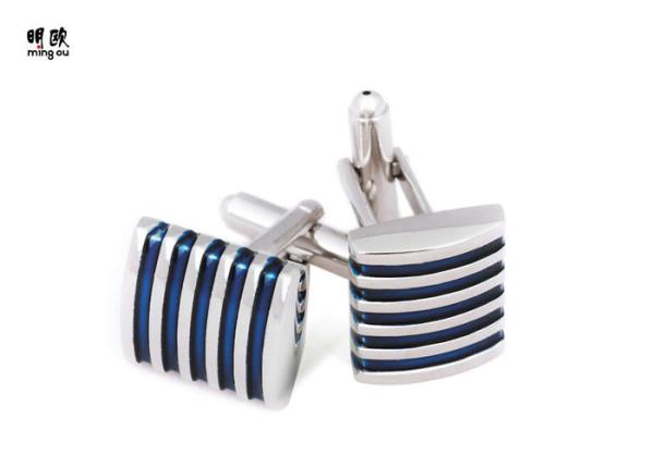 Buy cheap Shirt Decorated Elegant Custom Mens Cufflinks Wedding Present OEM / ODM from wholesalers
