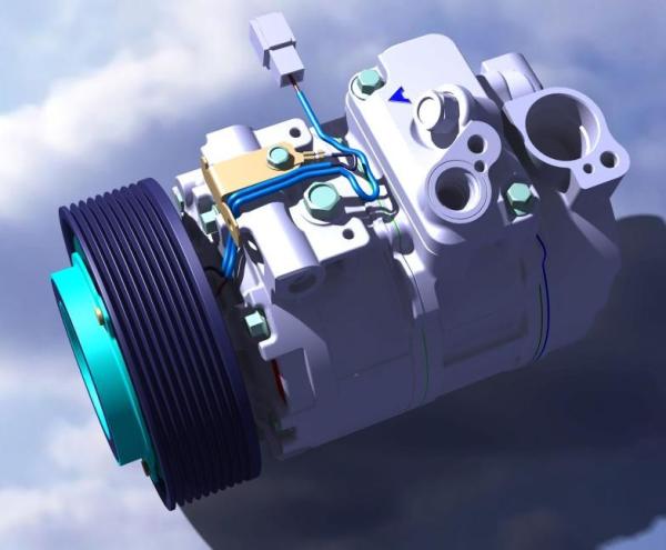 Buy cheap OM612 Truck Air Conditioner Compressor A 541 230 15 11 24v Dc Ac Compressor from wholesalers