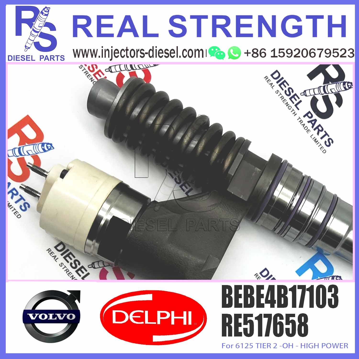 Diesel Electronic Unit Fuel Injector RE517658 EX631013 RE517663 RG33968 SE501958 BEBE4B17103