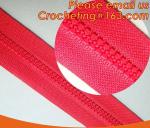 colorful garment pants resin zipper, colorful garment #5 nylon zipper with metal