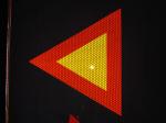 Advertisement Reflective Sheeting Glass Bead Type Red White Yellow Blue Color 3