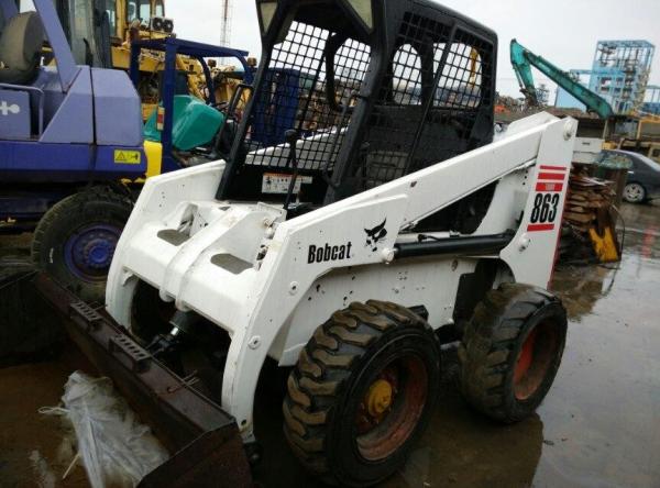 Buy cheap Bobcat used s863 wheel loader for sale from wholesalers