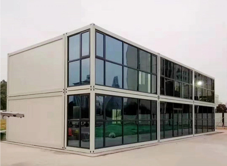 Prefabricated Rental Container Homes Movable Workshop Office 20ft Eco House