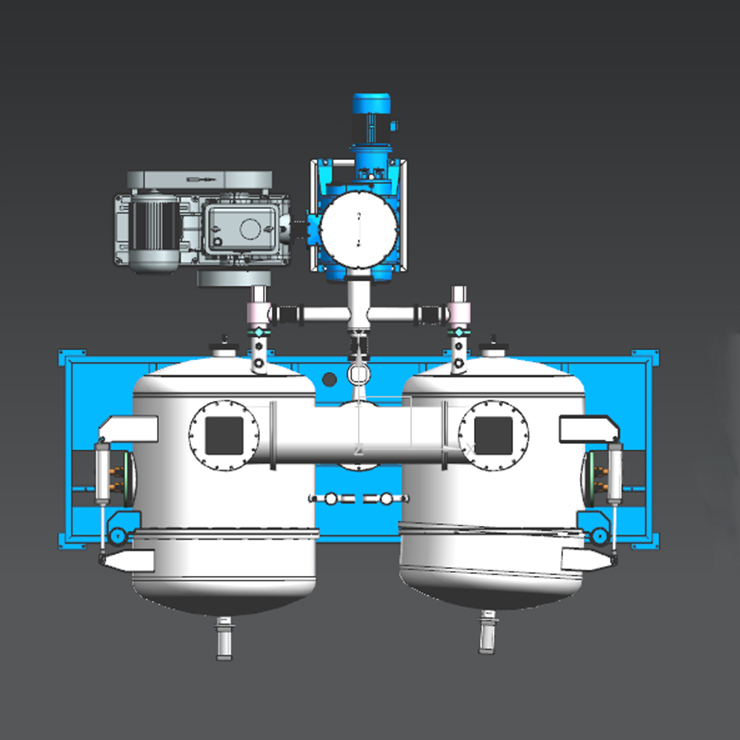 Industrial Vacuum Vapor Deposition Furnace 900~1200 Degree High Temperature