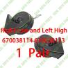 Buy cheap For Maserati Quattroporte (2014+) Right Low & Left High Note Horn OEM 670038114 670038113 from wholesalers