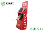 Custom Paper POS Retail Shelf Supermarket Floor Display Rack Cardboard Display