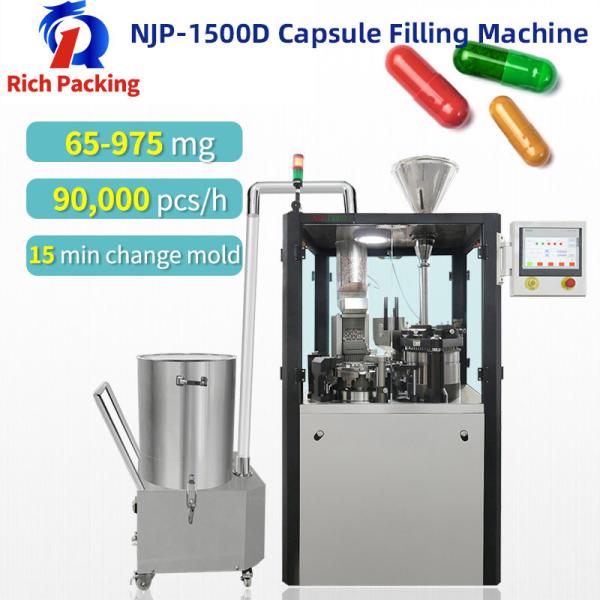 Buy cheap Gelatin Powder Automatic Capsule Filling Machine Filling Machinery Pharma from wholesalers