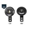 Buy cheap Black Universal 105db Other Motorcycle Parts 48v Loud Horn Scatter Bracket from wholesalers