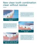 Combo Electric Toothbrush IPX4 Countertop Water Flosser Teeth Whitening 600ml