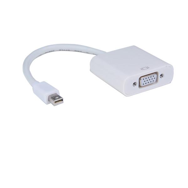 Buy cheap Factory supply mini dp to VGA adapter in white color support 1080p from wholesalers