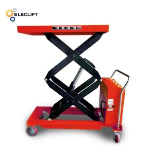 Buy cheap Button Switch Hydraulic Pallet Lift Table Cart Capacity 1000lbs product