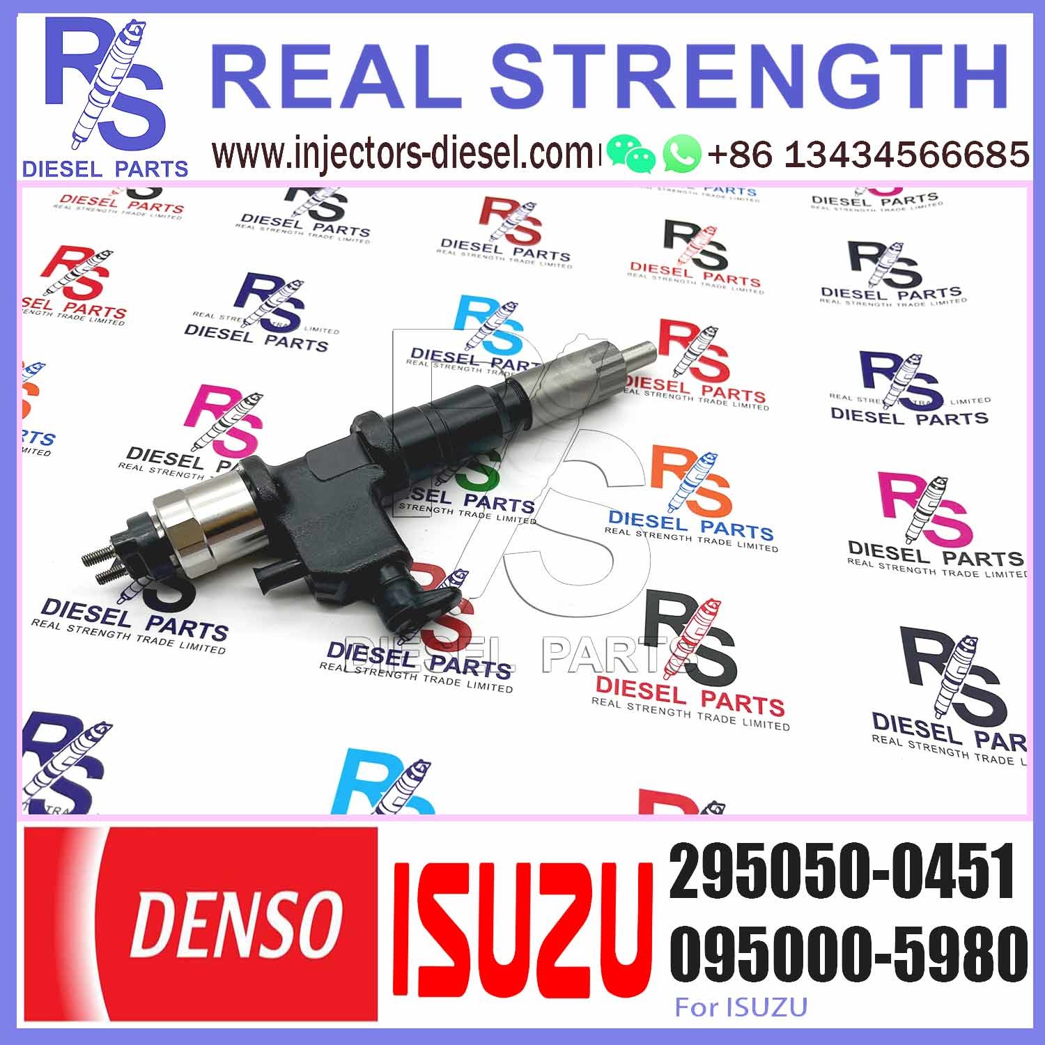 Injector Engine 8-97622035-0 Common Rail Injector 6wg1 6wf1 Diesel Fuel Injection 295050-0451