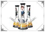10 Inches Game of Thrones Bong Hand Blown Glass Water Pipe Mix Design In Stock