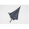 Buy cheap Blue Tartan Windproof Golf Umbrellas 30 Inch Automatic With Fiberglass Frame from wholesalers