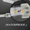 Buy cheap 110v220v Waterproof 10mm 180leds 6500K Die-Cutting Board SMD2835 LED Strip Light IP67 from wholesalers