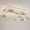 Buy cheap Luxury Living Room Smart Led Chandelier Modern Hall Glossy K9 Crystal Ceiling Chandelier(WH-CA-104) from wholesalers
