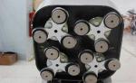 Four Grinding Plate Delta Inverter Marble Floor Polishing Machine For Variable